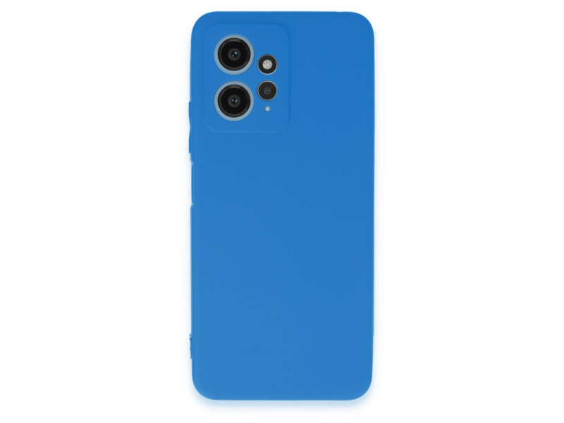 Newface Xiaomi Redmi Note 12 4G Kılıf First Silikon - Mavi