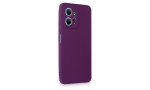 Newface Xiaomi Redmi Note 12 4G Kılıf First Silikon - Mor