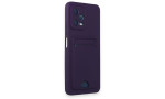 Newface Xiaomi Redmi Note 12 5G Kılıf Kelvin Kartvizitli Silikon - Derin Mor