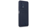 Newface Xiaomi Redmi Note 12 5G Kılıf Kelvin Kartvizitli Silikon - Lacivert