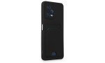 Newface Xiaomi Redmi Note 12 5G Kılıf Kelvin Kartvizitli Silikon - Siyah