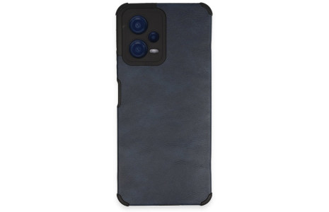 Newface Xiaomi Redmi Note 12 5G Kılıf Loop Deri Silikon - Lacivert