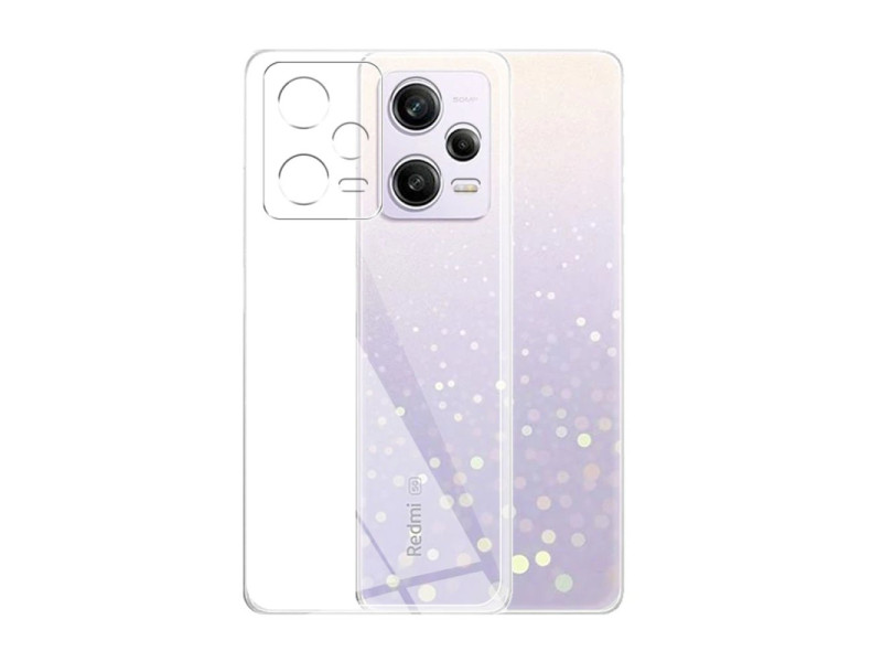 Newface Xiaomi Redmi Note 12 5G Kılıf Lüx Şeffaf Silikon