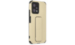 Newface Xiaomi Redmi Note 12 5G Kılıf Mega Standlı Silikon - Gold