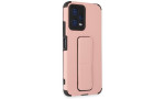Newface Xiaomi Redmi Note 12 5G Kılıf Mega Standlı Silikon - Pudra