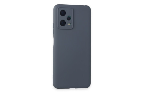 Newface Xiaomi Redmi Note 12 5G Kılıf Nano içi Kadife Silikon - Gri
