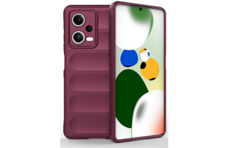Newface Xiaomi Redmi Note 12 5G Kılıf Optimum Silikon - Bordo