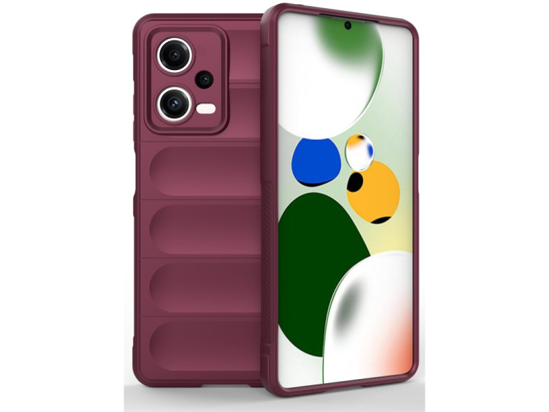 Newface Xiaomi Redmi Note 12 5G Kılıf Optimum Silikon - Mor