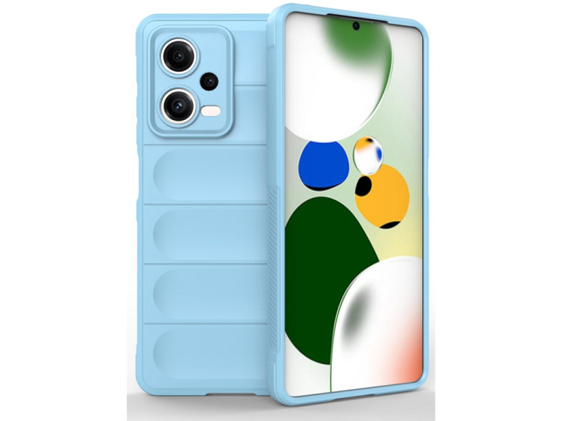Newface Xiaomi Redmi Note 12 5G Kılıf Optimum Silikon - Sky Blue