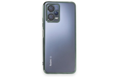 Newface Xiaomi Redmi Note 12 5G Kılıf Razer Lensli Silikon - Yeşil