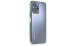 Newface Xiaomi Redmi Note 12 5G Kılıf Razer Lensli Silikon - Yeşil