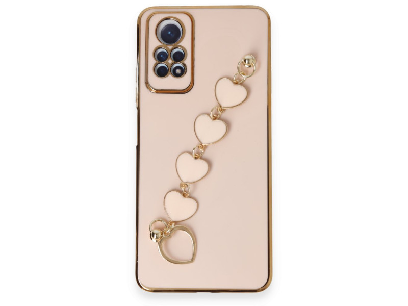 Newface Xiaomi Redmi Note 12 Pro 4G Kılıf Esila Silikon - Pudra