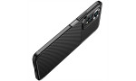Newface Xiaomi Redmi Note 12 Pro 4G Kılıf Focus Karbon Silikon - Siyah