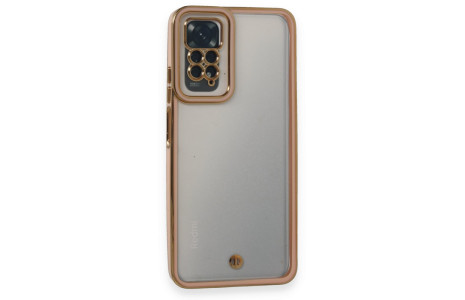 Newface Xiaomi Redmi Note 12 Pro 4G Kılıf Liva Lens Silikon - Pudra