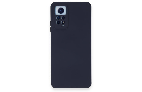 Newface Xiaomi Redmi Note 12 Pro 4G Kılıf Nano içi Kadife Silikon - Lacivert
