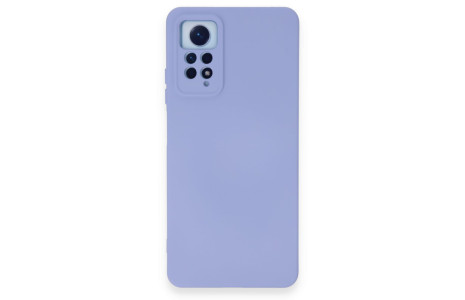 Newface Xiaomi Redmi Note 12 Pro 4G Kılıf Nano içi Kadife Silikon - Lila