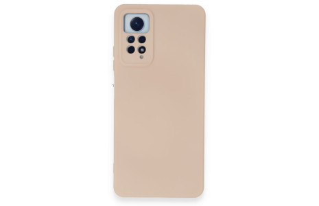 Newface Xiaomi Redmi Note 12 Pro 4G Kılıf Nano içi Kadife Silikon - Pudra