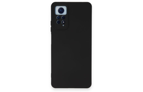 Newface Xiaomi Redmi Note 12 Pro 4G Kılıf Nano içi Kadife Silikon - Siyah