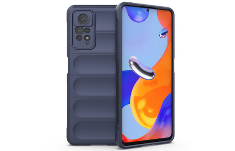 Newface Xiaomi Redmi Note 12 Pro 4G Kılıf Optimum Silikon - Lacivert
