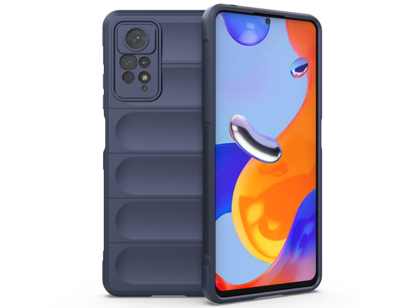 Newface Xiaomi Redmi Note 12 Pro 4G Kılıf Optimum Silikon - Lacivert