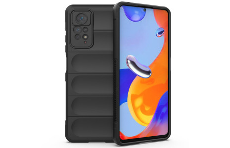 Newface Xiaomi Redmi Note 12 Pro 4G Kılıf Optimum Silikon - Siyah
