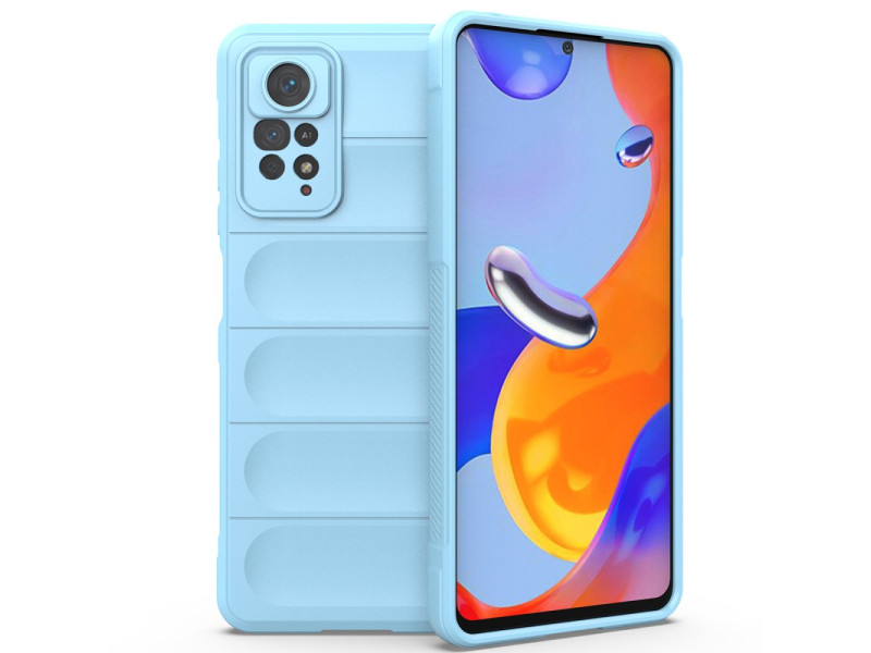 Newface Xiaomi Redmi Note 12 Pro 4G Kılıf Optimum Silikon - Sky Blue
