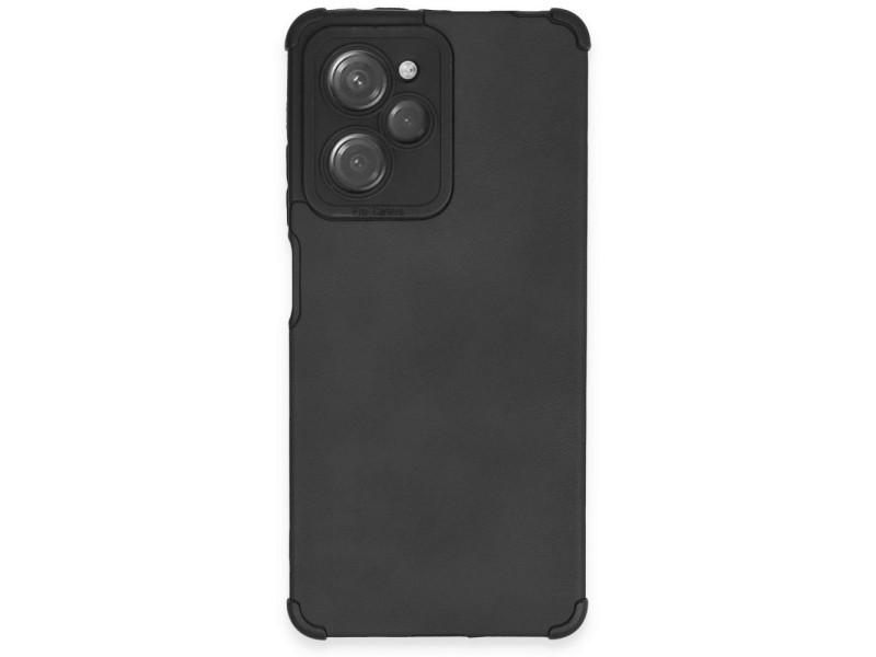 Newface Xiaomi Redmi Note 12 Pro 5G Kılıf Loop Deri Silikon - Siyah
