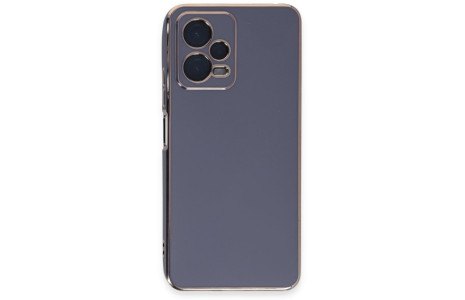 Newface Xiaomi Redmi Note 12 Pro 5G Kılıf Volet Silikon - Mavi