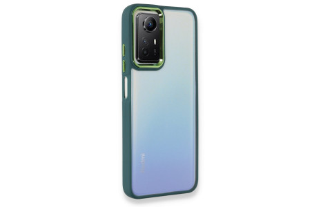Newface Xiaomi Redmi Note 12S Kılıf Dora Kapak - Haki Yeşil