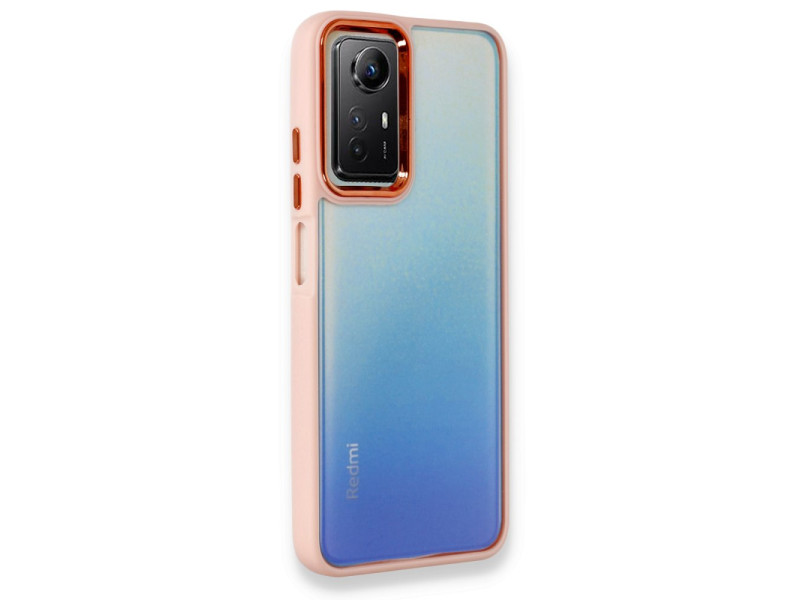 Newface Xiaomi Redmi Note 12S Kılıf Dora Kapak - Pudra