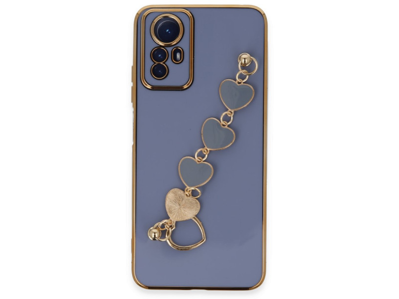 Newface Xiaomi Redmi Note 12S Kılıf Esila Silikon - Gri