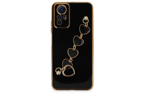 Newface Xiaomi Redmi Note 12S Kılıf Esila Silikon - Siyah