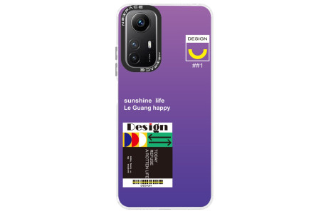 Newface Xiaomi Redmi Note 12S Kılıf Estoril Desenli Kapak - Estoril - 4