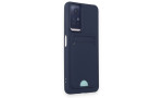 Newface Xiaomi Redmi Note 12S Kılıf Kelvin Kartvizitli Silikon - Lacivert