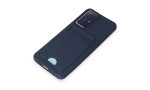 Newface Xiaomi Redmi Note 12S Kılıf Kelvin Kartvizitli Silikon - Lacivert