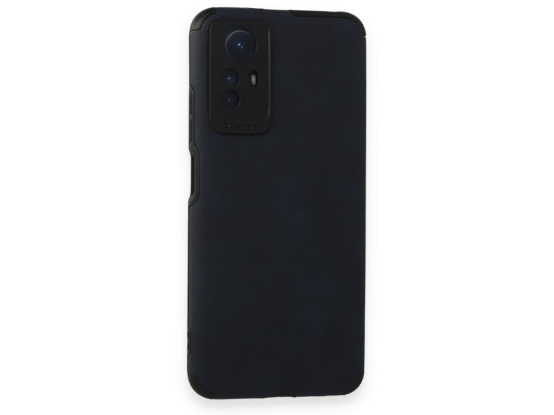 Newface Xiaomi Redmi Note 12S Kılıf Loop Deri Silikon - Lacivert
