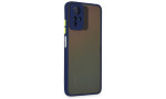 Newface Xiaomi Redmi Note 12S Kılıf Montreal Silikon Kapak - Lacivert