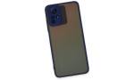 Newface Xiaomi Redmi Note 12S Kılıf Montreal Silikon Kapak - Lacivert