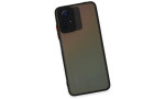 Newface Xiaomi Redmi Note 12S Kılıf Montreal Silikon Kapak - Siyah