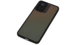 Newface Xiaomi Redmi Note 12S Kılıf Montreal Silikon Kapak - Siyah