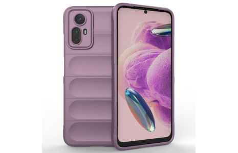 Newface Xiaomi Redmi Note 12S Kılıf Optimum Silikon - Mor