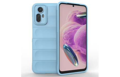 Newface Xiaomi Redmi Note 12S Kılıf Optimum Silikon - Sky Blue