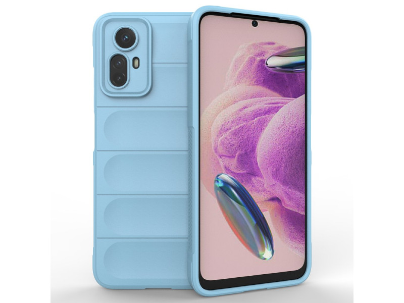 Newface Xiaomi Redmi Note 12S Kılıf Optimum Silikon - Sky Blue