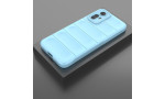 Newface Xiaomi Redmi Note 12S Kılıf Optimum Silikon - Sky Blue