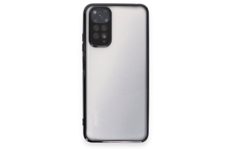 Newface Xiaomi Redmi Note 12S Kılıf Razer Lensli Silikon - Siyah