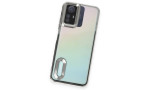 Newface Xiaomi Redmi Note 12S Kılıf Slot Silikon - Gümüş