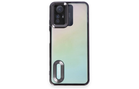 Newface Xiaomi Redmi Note 12S Kılıf Slot Silikon - Mor