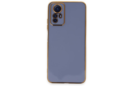 Newface Xiaomi Redmi Note 12S Kılıf Volet Silikon - Mavi