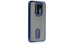 Newface Xiaomi Redmi Note 8 Pro Kılıf Slot Silikon - Mavi