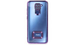Newface Xiaomi Redmi Note 9 Kılıf Slot Silikon - Mor